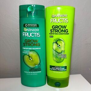 Garnier Fructis Grow Strong Fortifying Shampoo & Conditioner NEW
